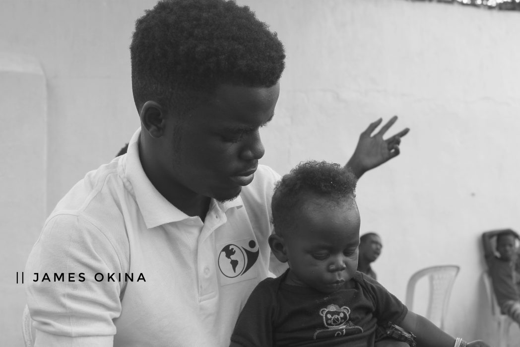 James Okina, working as the director of Street Priests