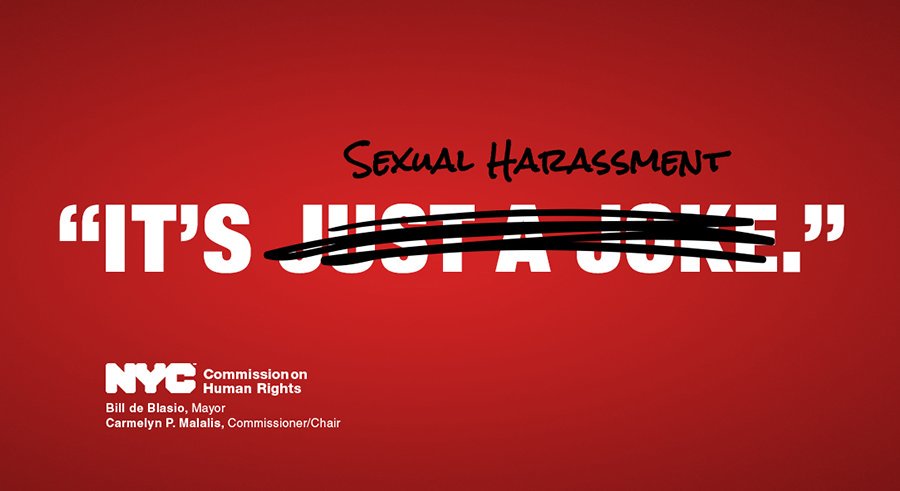 Sexual harassment is not a joke 