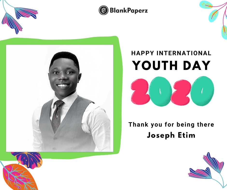 BlankPaperz Media Celebrates Joseph Joseph Etim